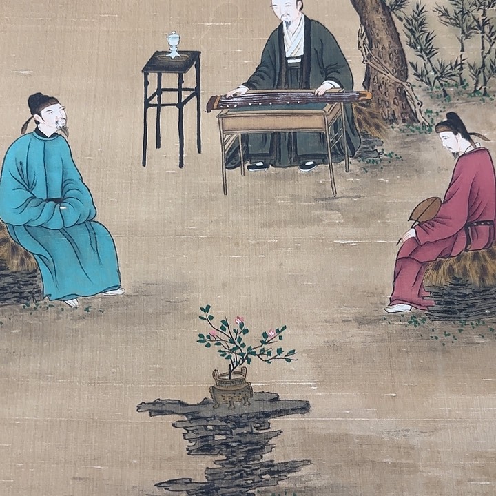 绘画自**人人物作品，精品挂画