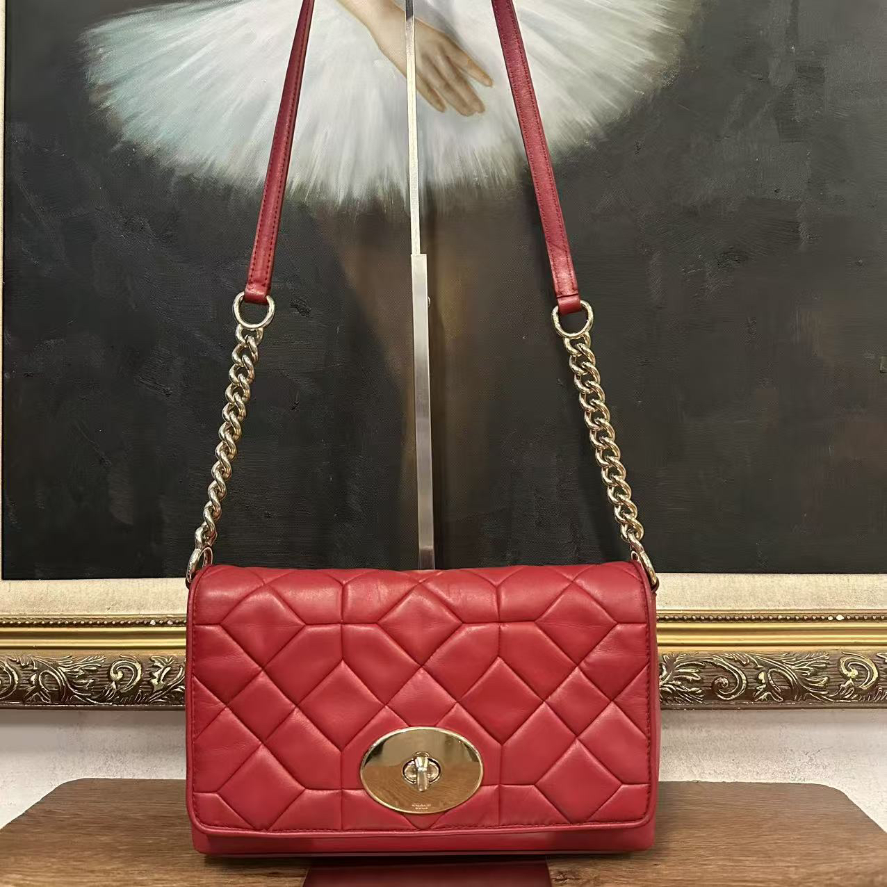 95新 COACH/蔻驰 coach单肩包/001868