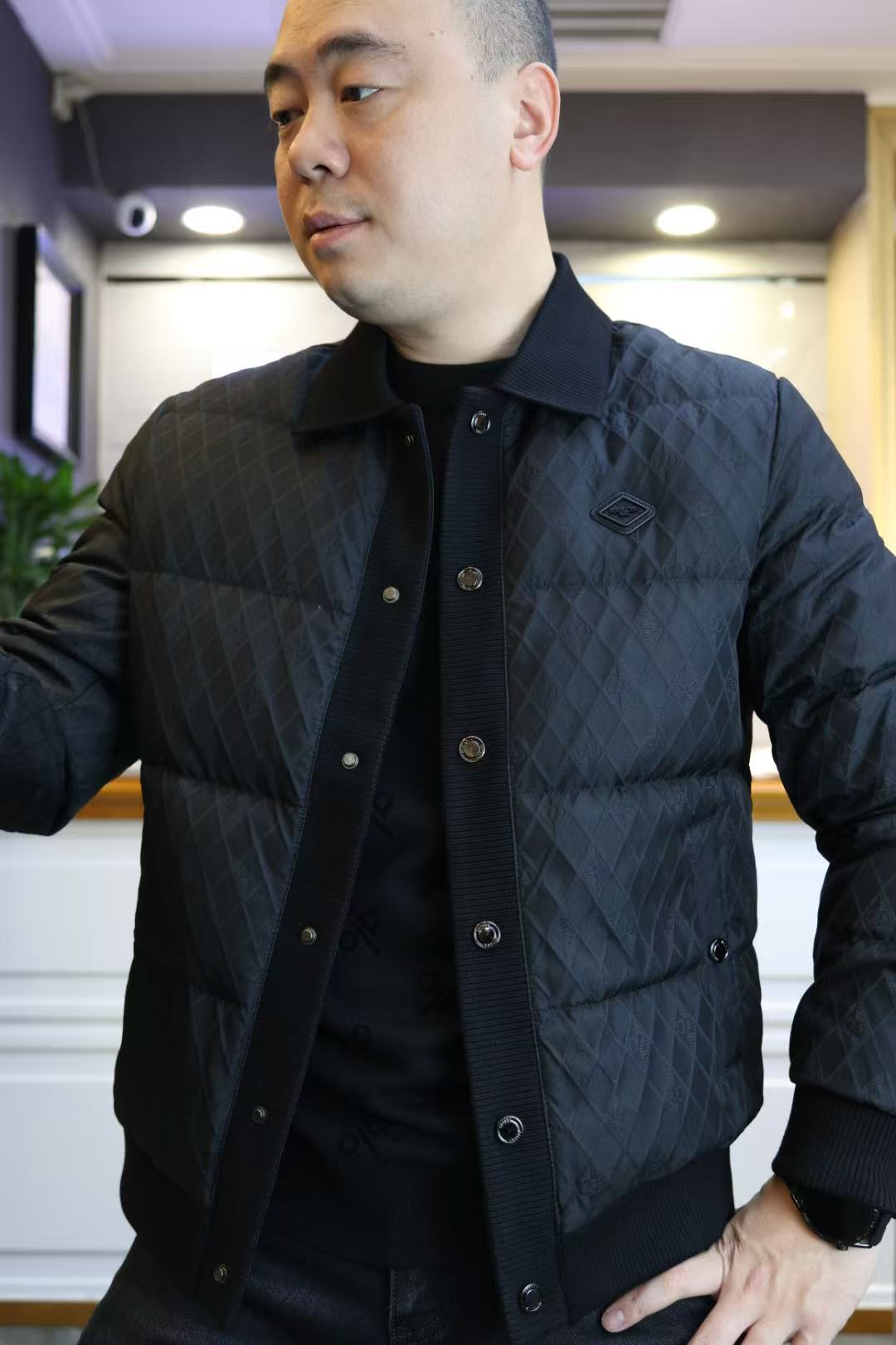 帕萨度男士秋冬时尚休闲羽绒服MF912