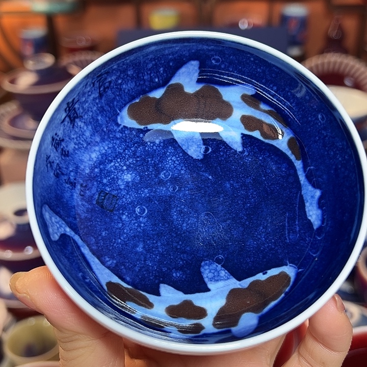 瓷片景德镇品艺轩郎红