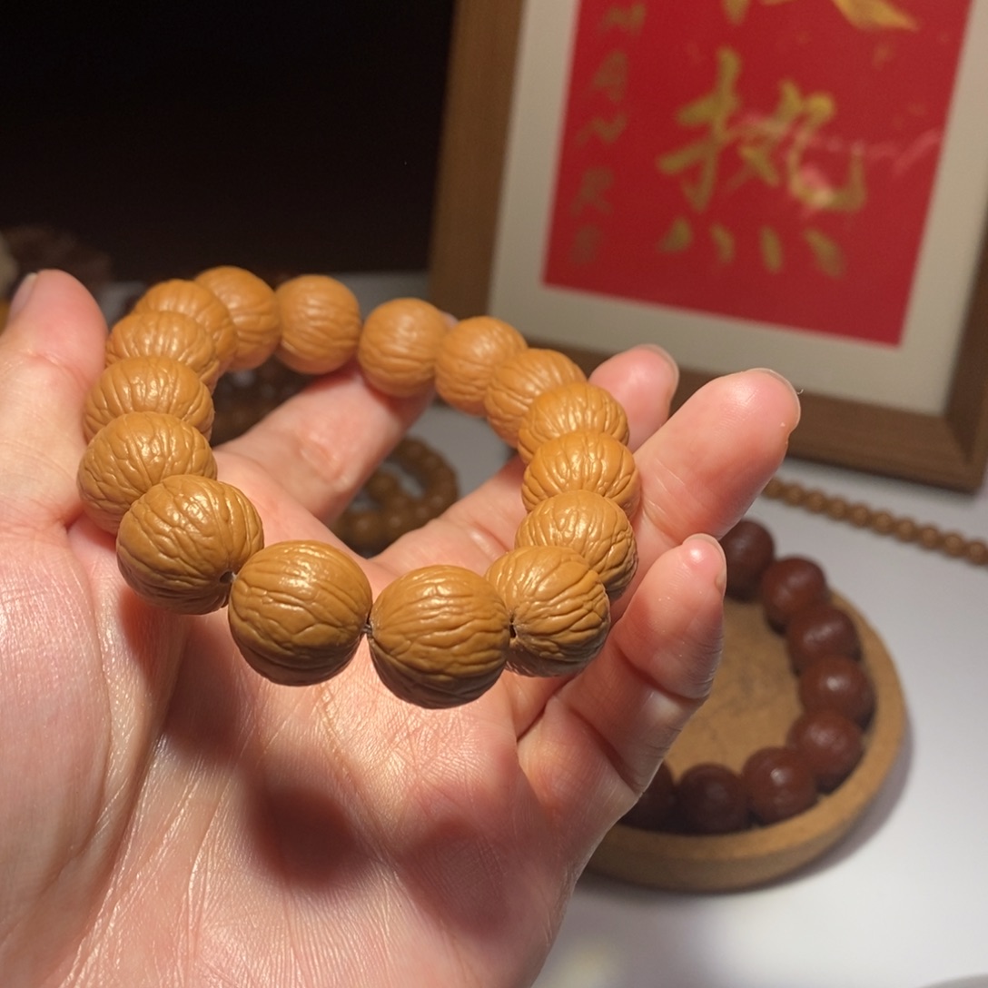 猴头核桃吊坠D****必猴头