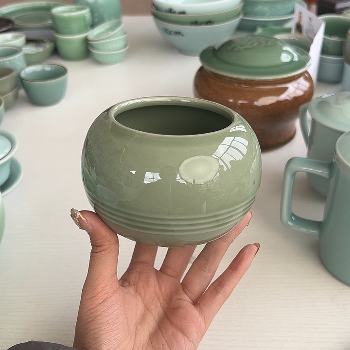 小米茶器龙泉青瓷