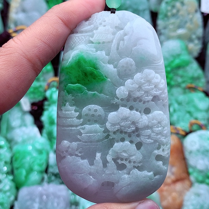 翡翠吊坠(不含链)未镶嵌