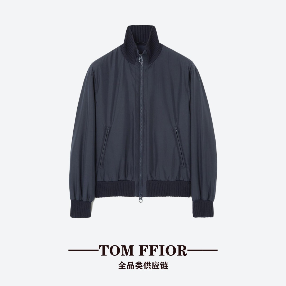 TOM FFIOR 【L*P-2.6w+】秋冬首选！飞行员夹克可立领可翻领棉衣8607