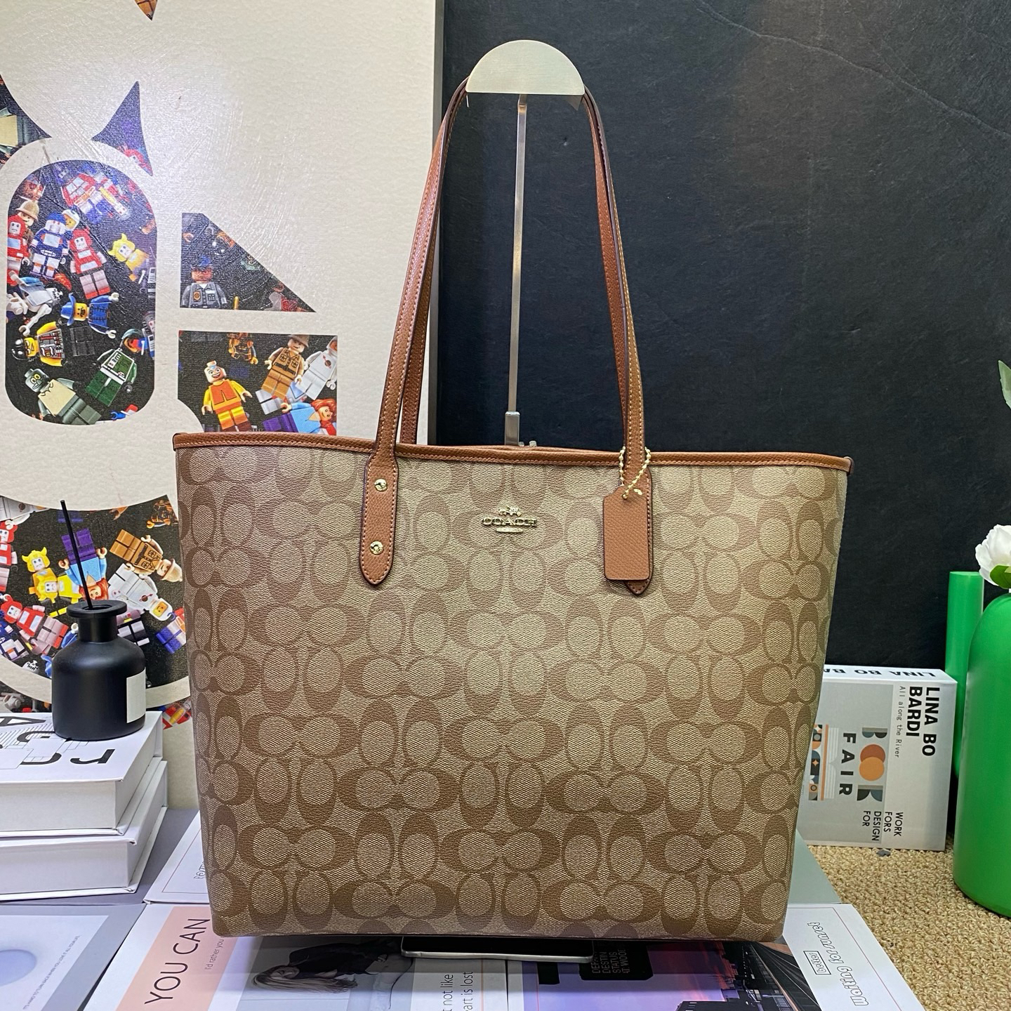 95新 COACH/蔻驰 23282单肩包33*30