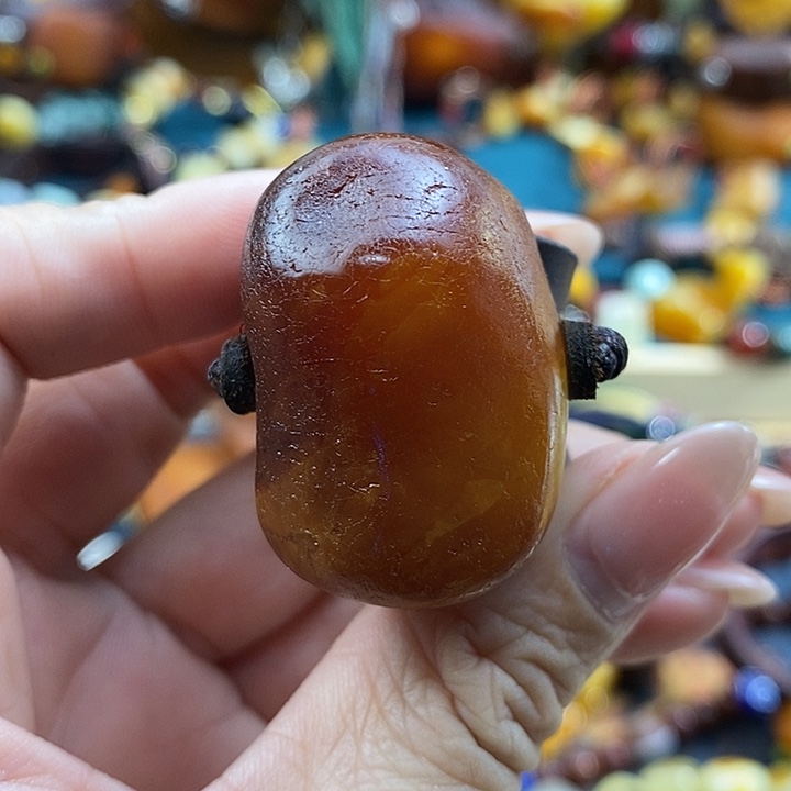 蜜蜡未镶嵌戒指戒指