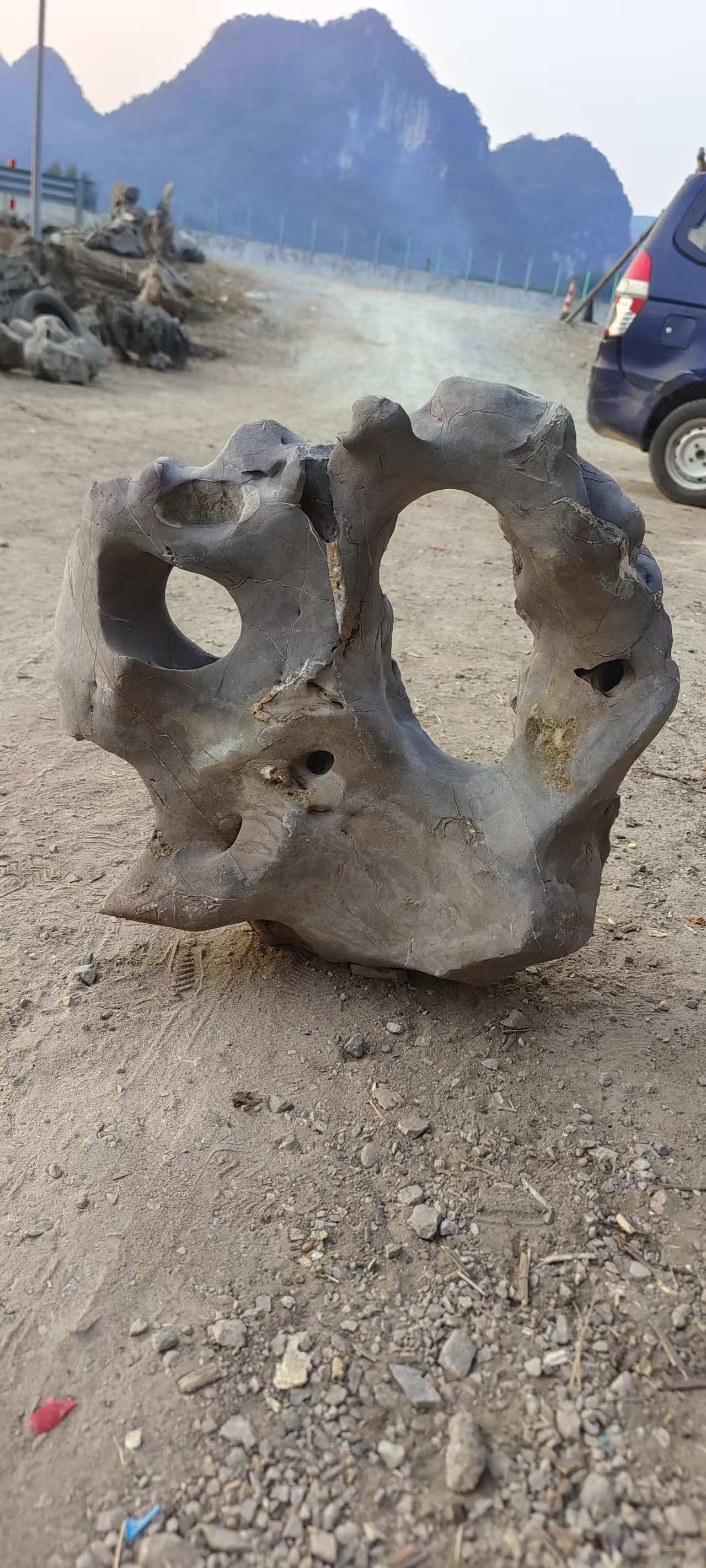 工艺摆件石 广西太湖石