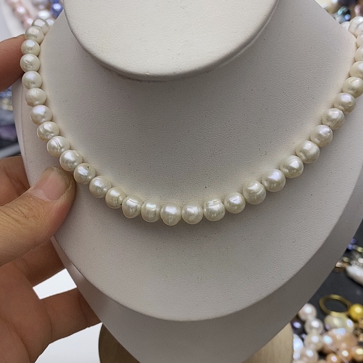 未镶嵌颈饰淡水珍珠