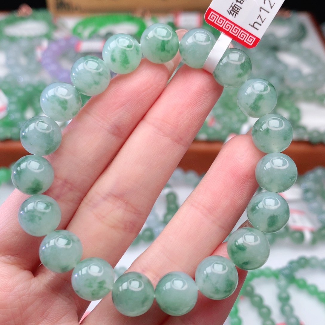 翡翠手链未镶嵌翡翠10mm