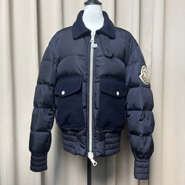 99新 MONCLER 胸围55衣长66尺码2加厚羽绒夹克外套M615羽绒服秋冬