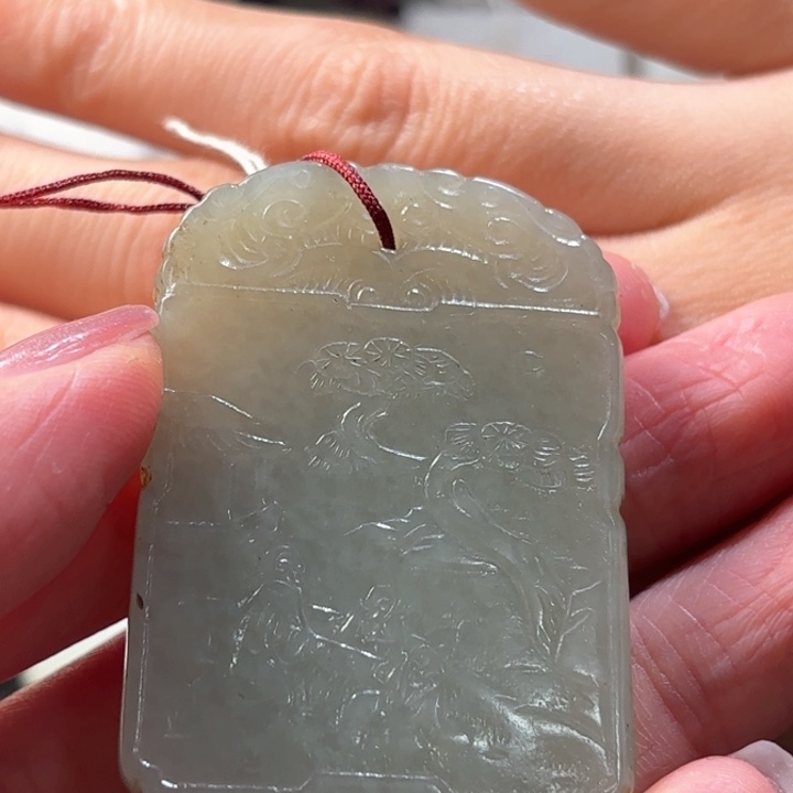 和田玉挂件未镶嵌