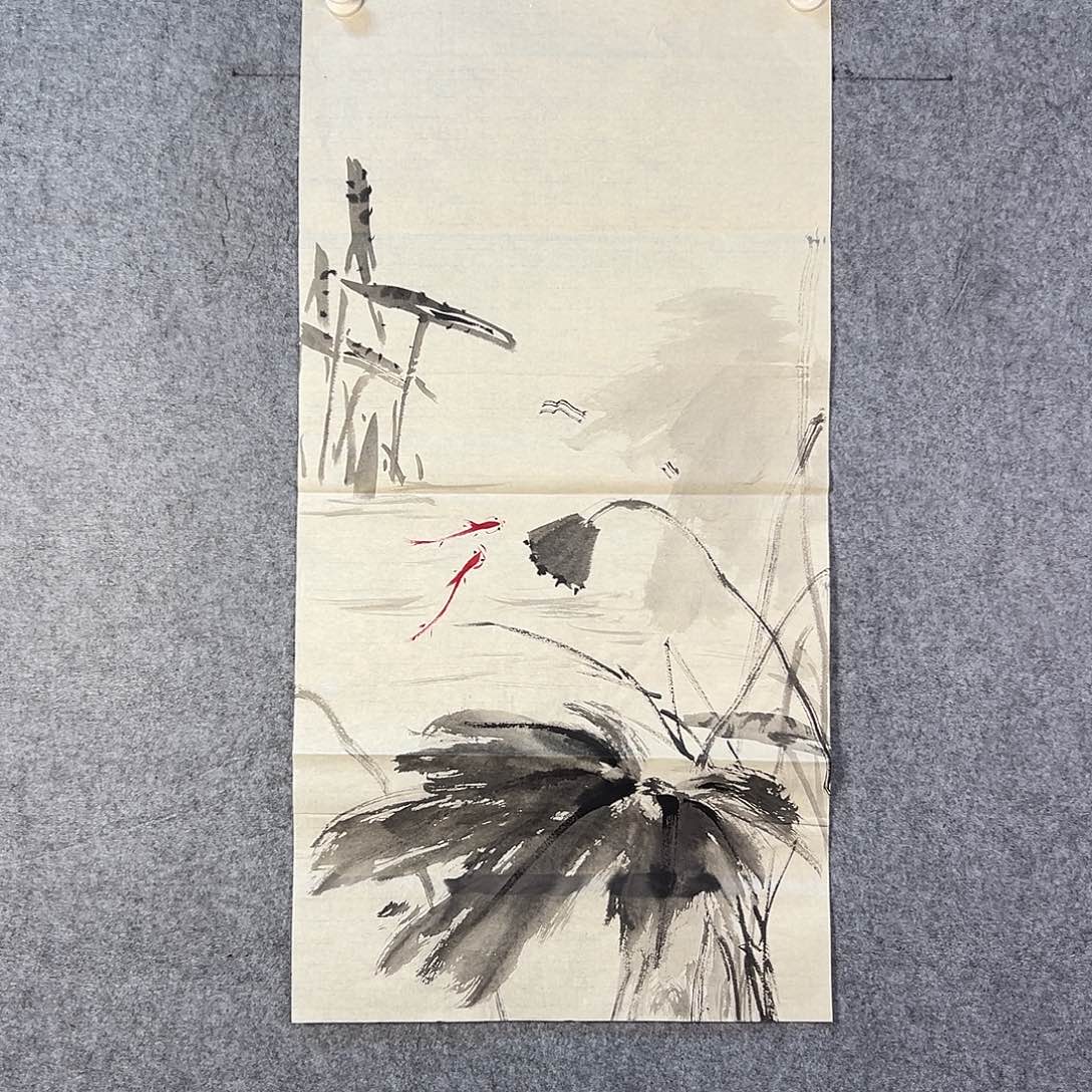 国画108 花鸟和花的颜色一样是我