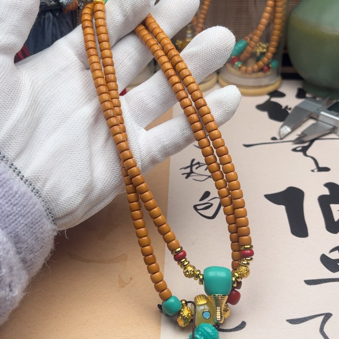 橄榄核手串/手链@@5.6脖挂满配 12号