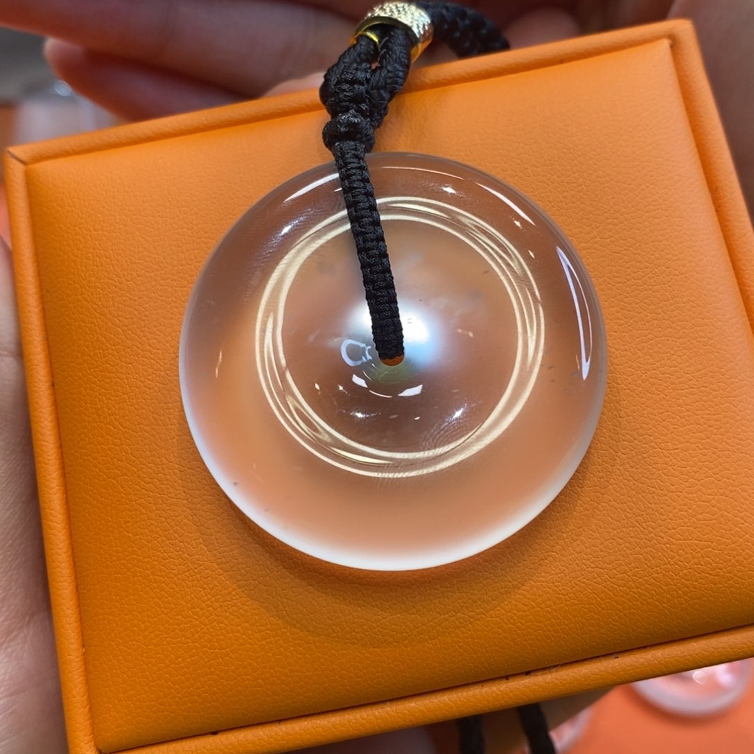 石英质玉平安扣未镶嵌帝*