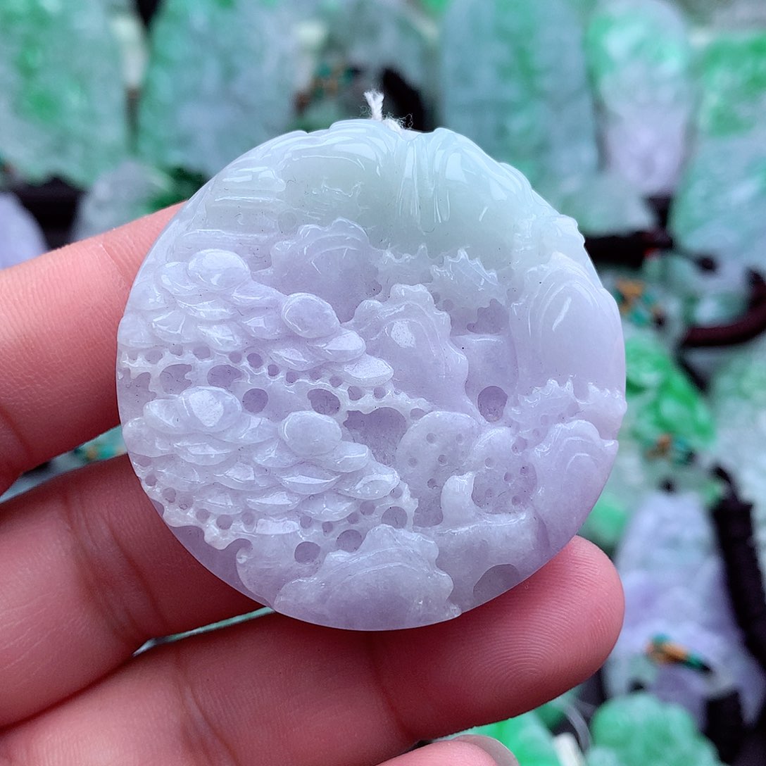 翡翠吊坠(不含链)未镶嵌