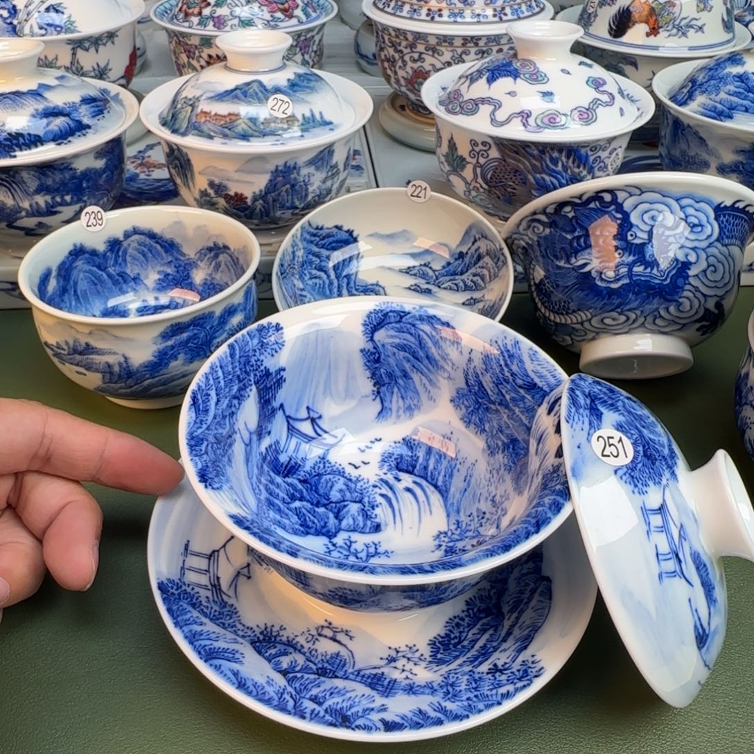 纯手工纯手绘茶具251