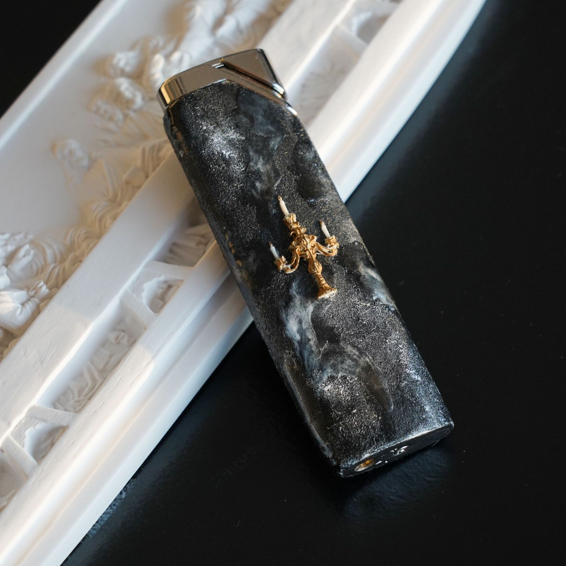 【RebirthLand】序曲 粉色防风火焰 充气打火机