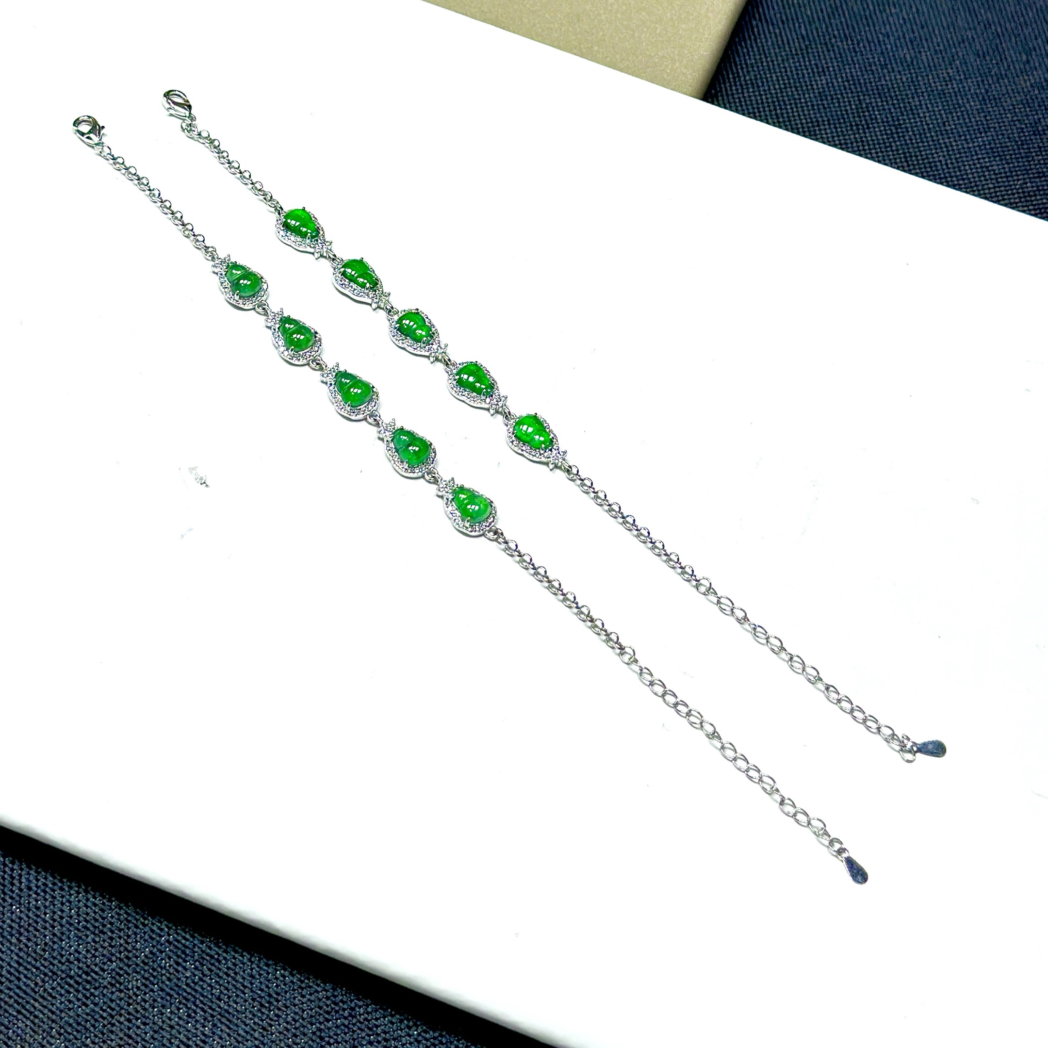 【CH】翡翠葫芦手链（多样性发其一）