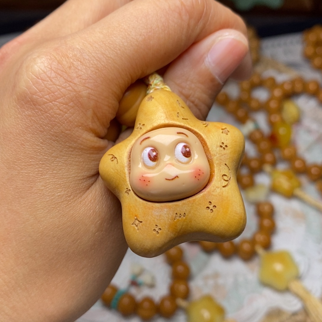 猴头核桃吊坠配饰