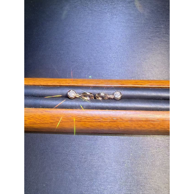 a9034玫色气泡50分耳扣多样发