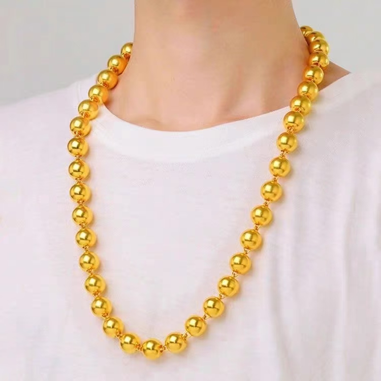 合金项链 （圆珠项链）抖音好物轻奢百搭休闲时尚饰品