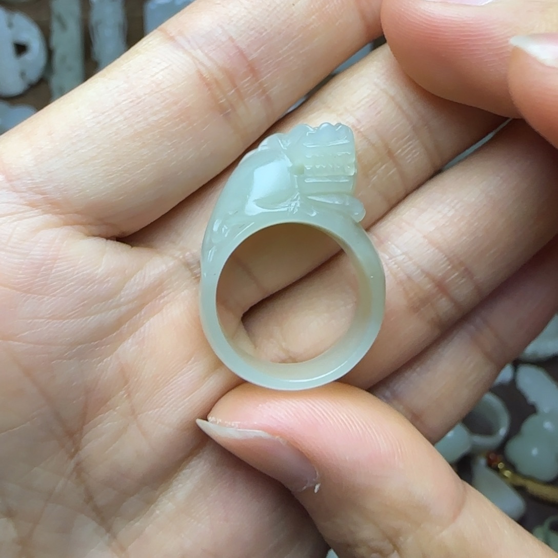 和田玉挂件未镶嵌18.5