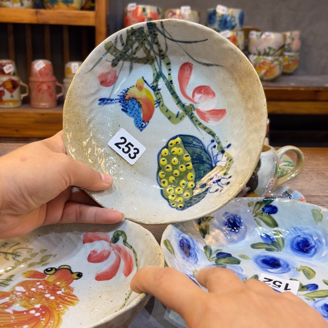 娟***福瓷片景德镇手工制作