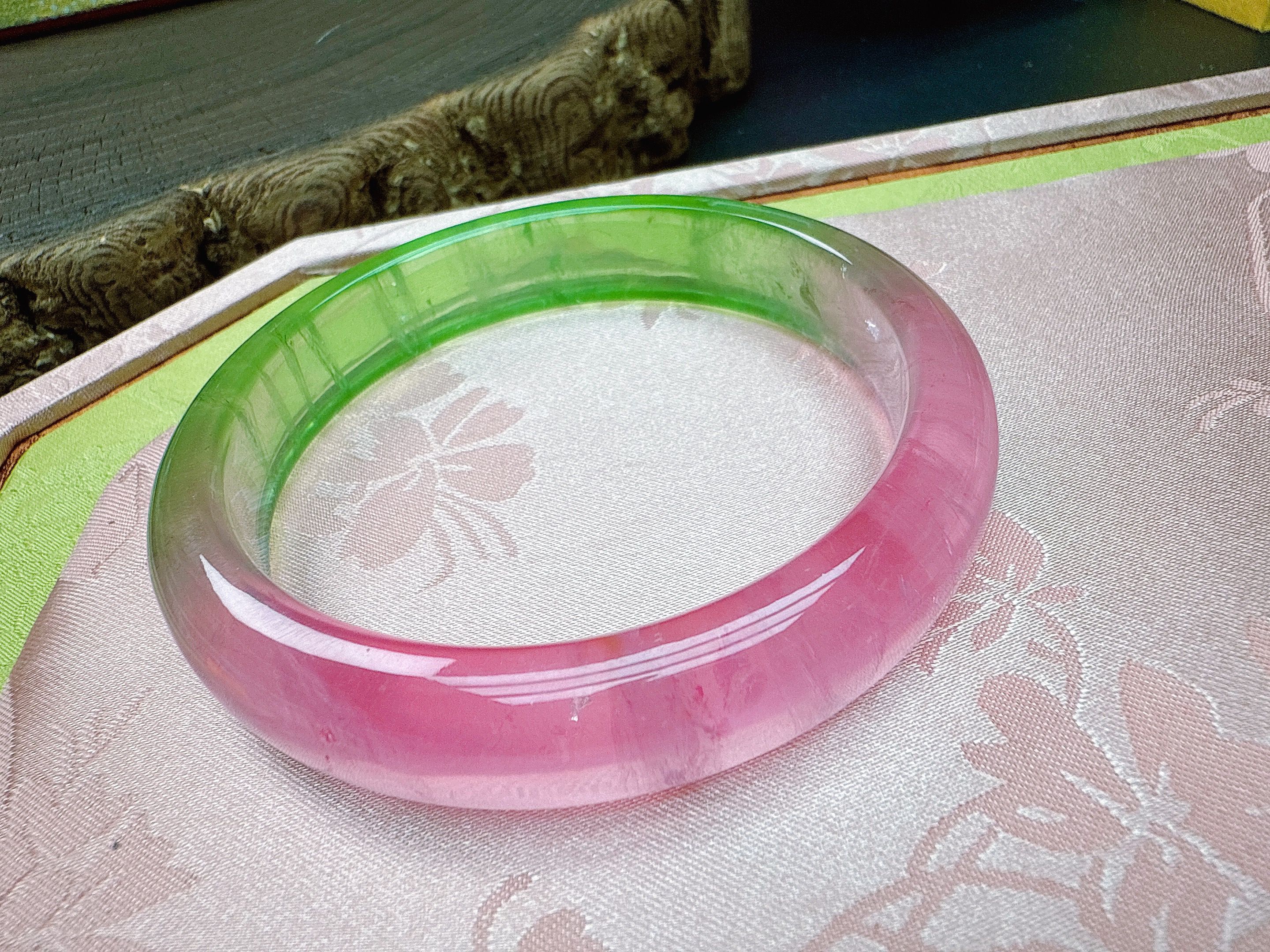 西瓜巴西正圈手镯Q846