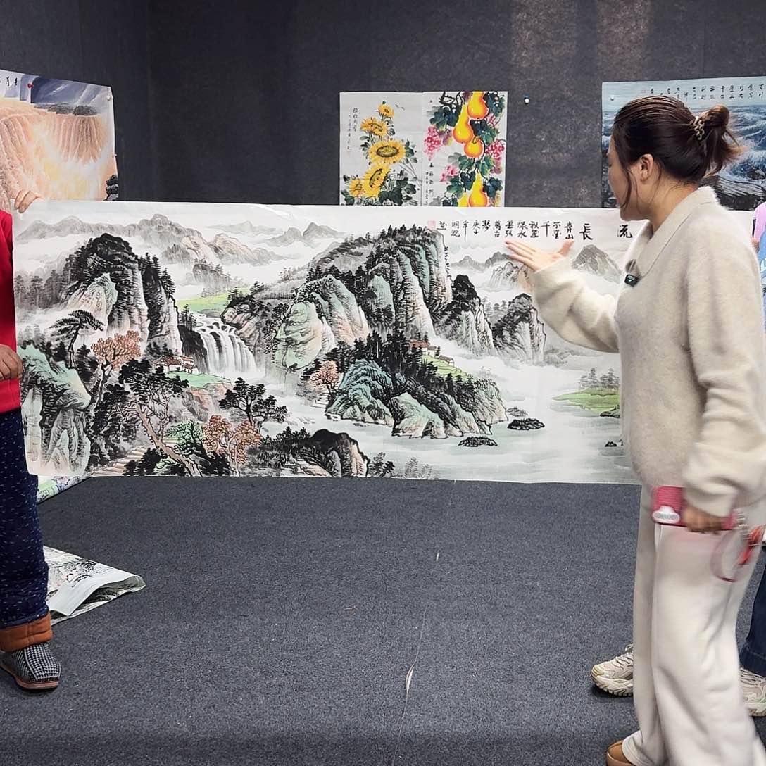 中佳美术馆 画心一张