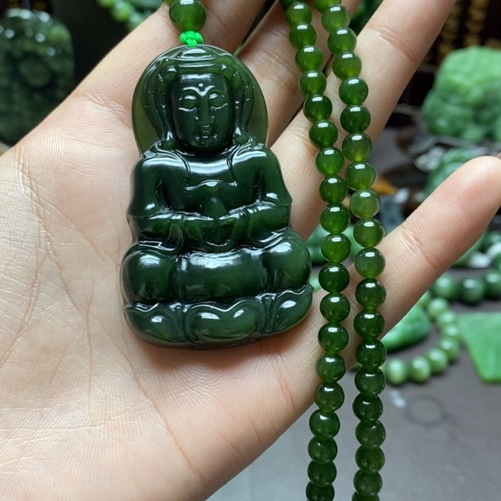 和田玉吊坠未镶嵌