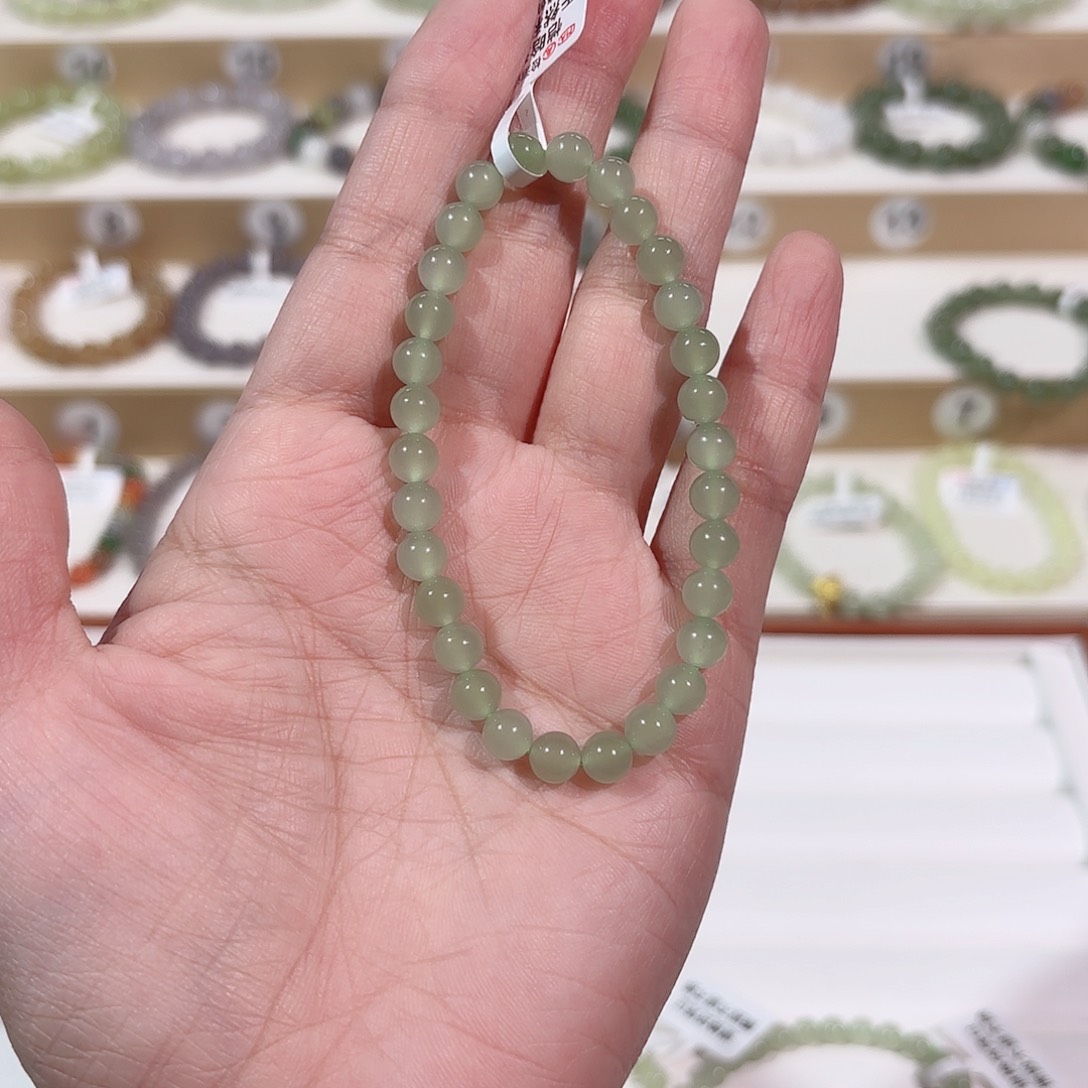 和田玉手链未镶嵌a