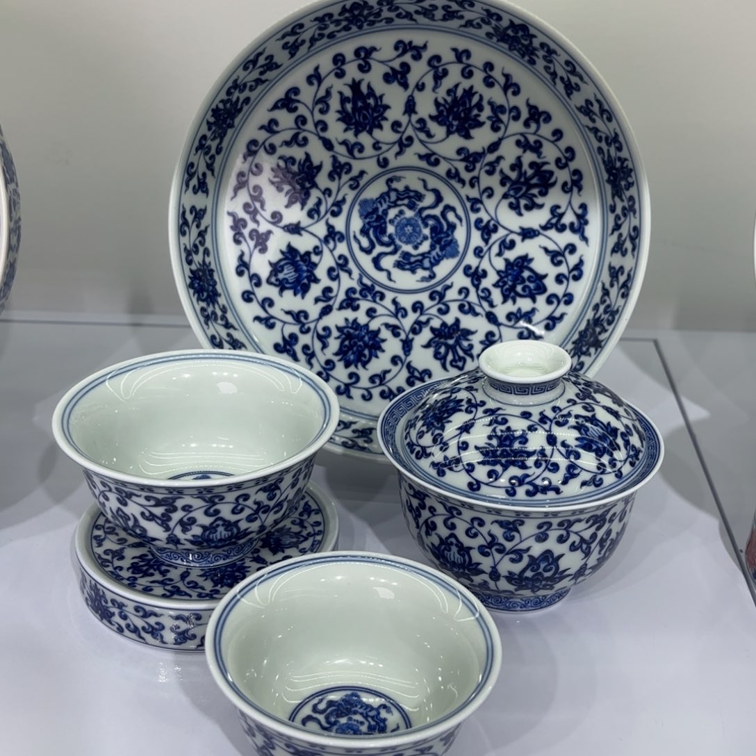 嘟***⁹景德镇陶瓷五件套