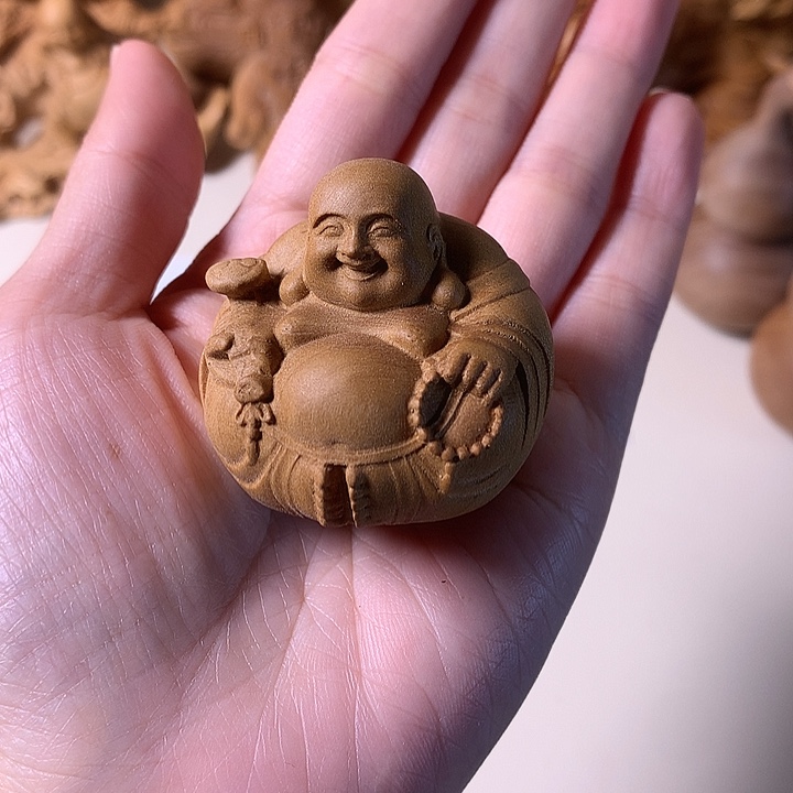 檀香木把件檀香小佛佛
