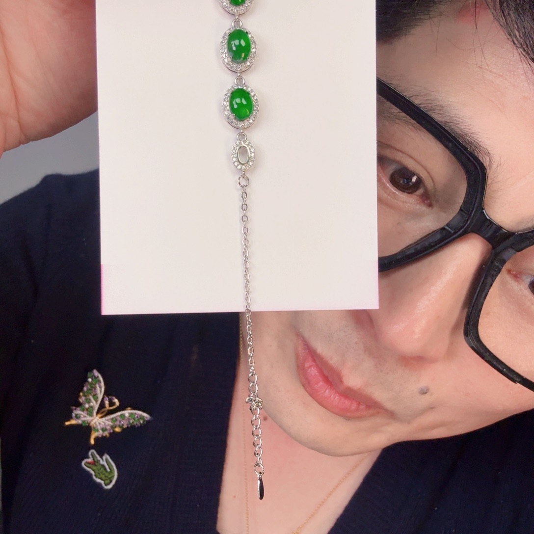 翡翠颈饰未镶嵌一个