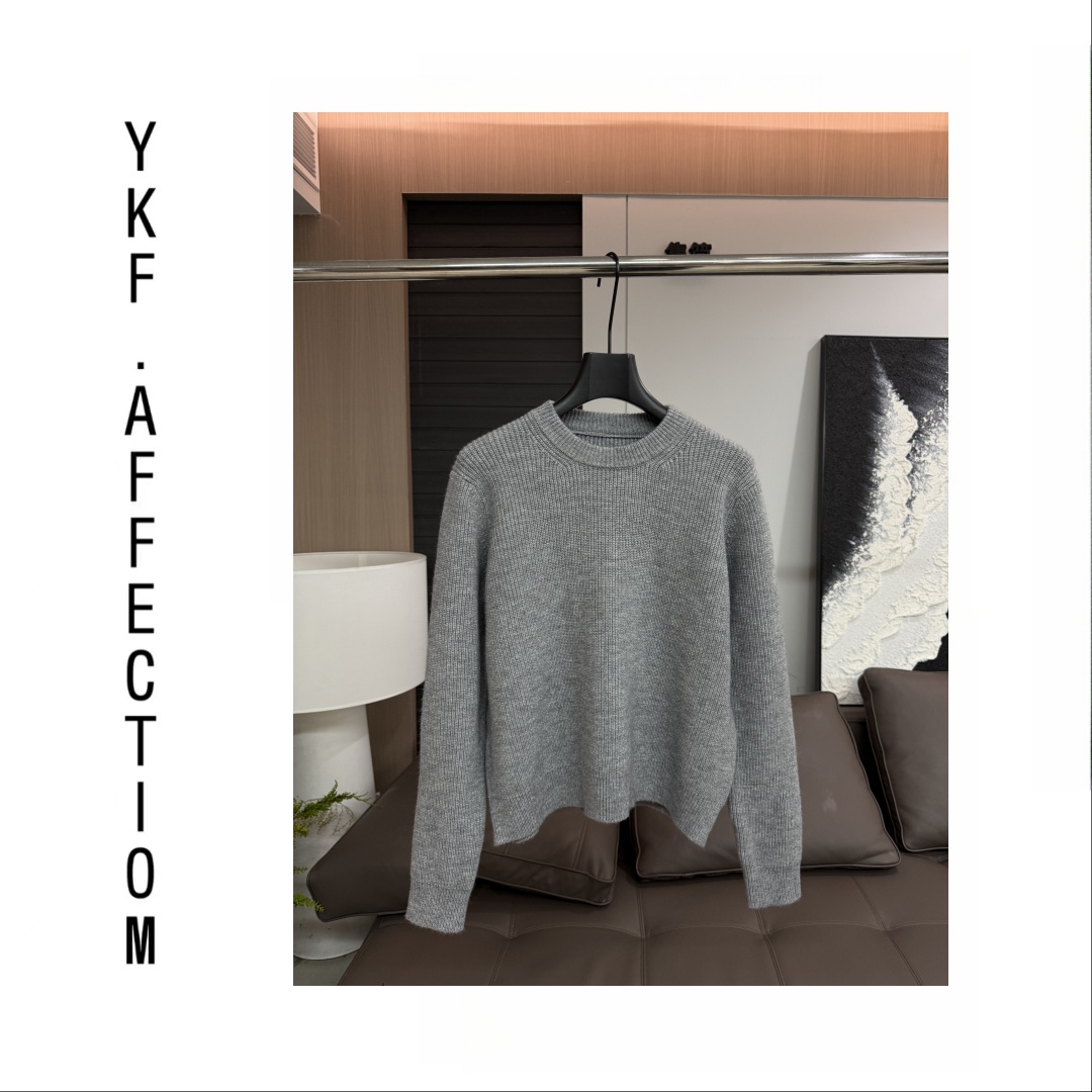 【贴心毛衣】加厚简约慵懒纯色百搭针织毛衣12539