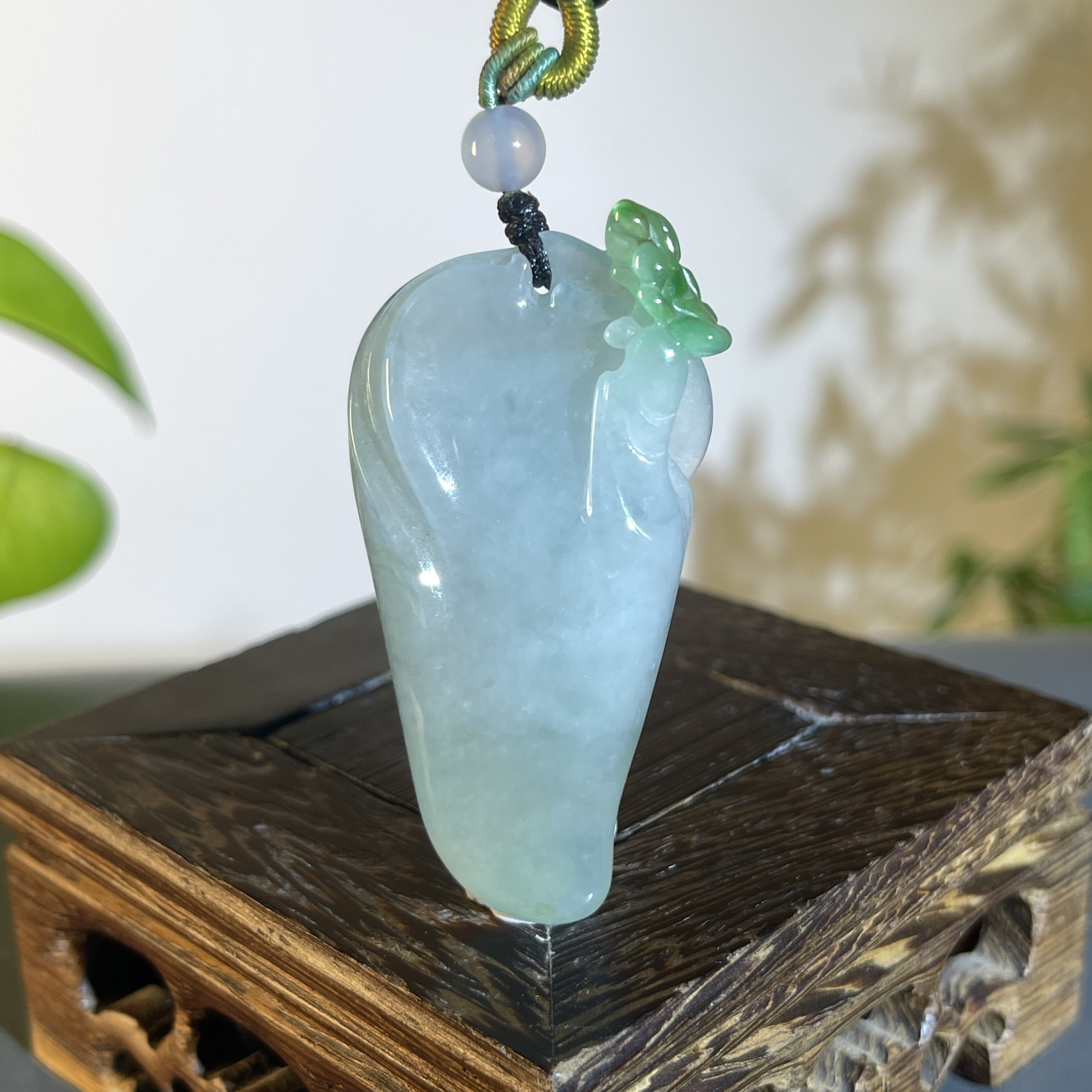 JCA26-116   天然缅甸A货翡翠   悟道