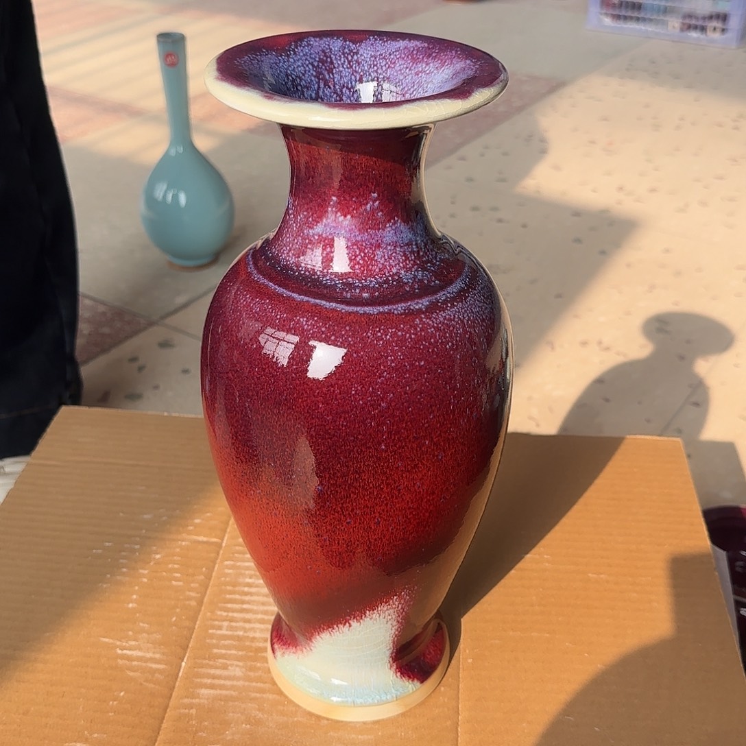 摆件陶郑家钧窑摆件