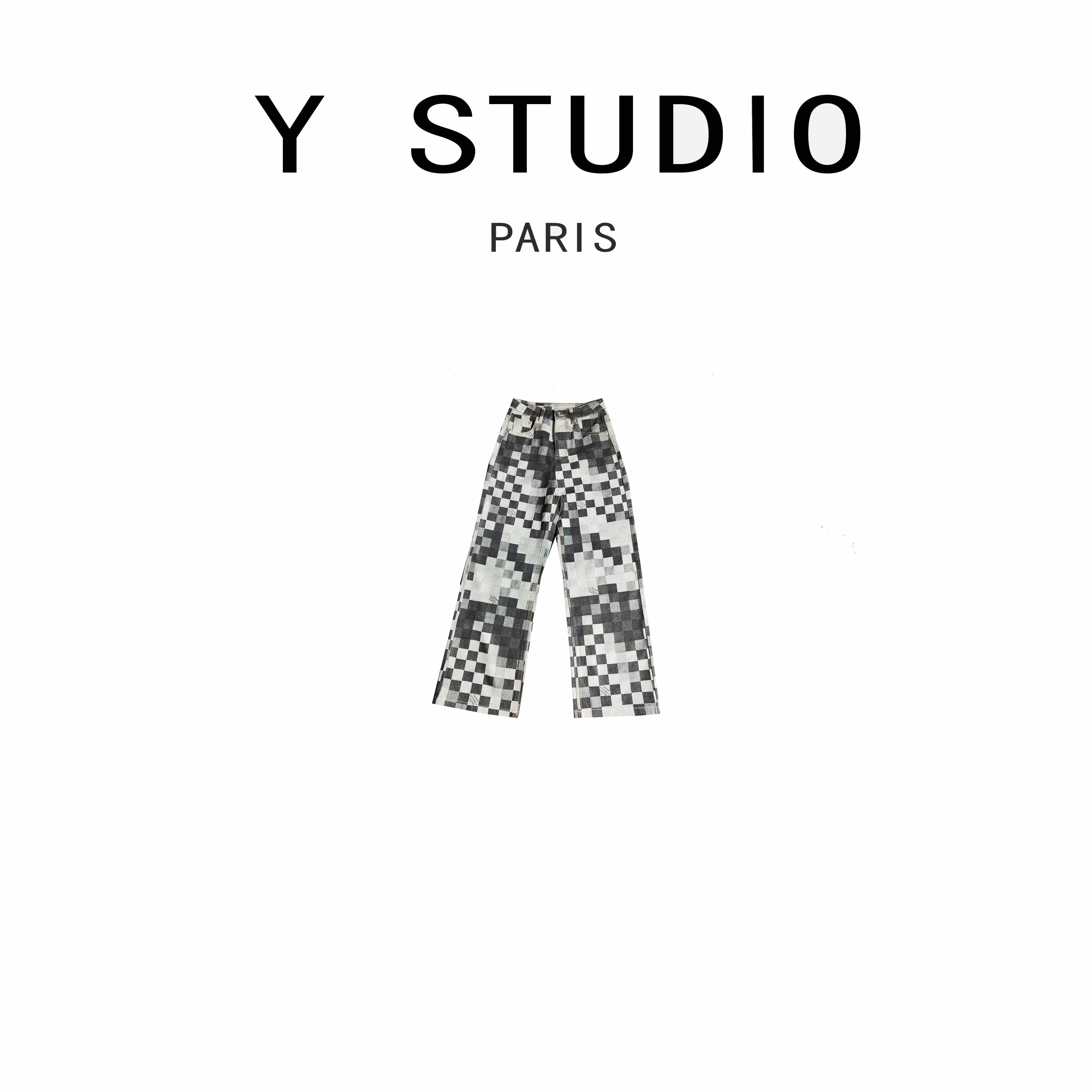 【大妮专属】【曲奇云树】2025夏季百搭简约气质潮流牛仔裤BU304