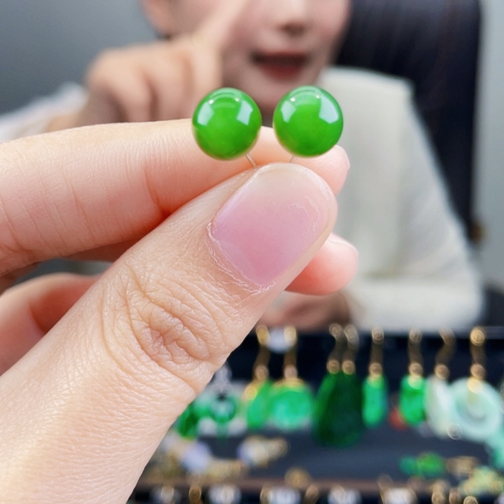 和田玉珠宝奇石银S925镶嵌饰品