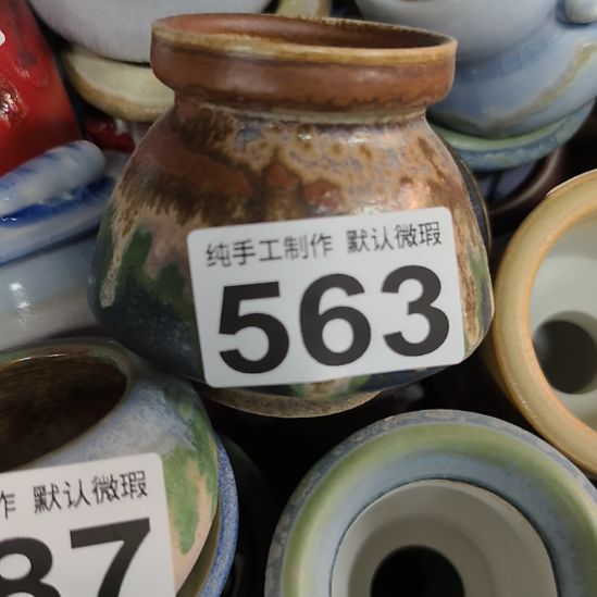 景德镇手工高温陶瓷：内口6高8.5