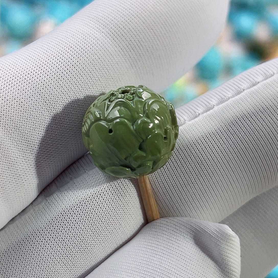 绿松石珠宝奇石未镶嵌