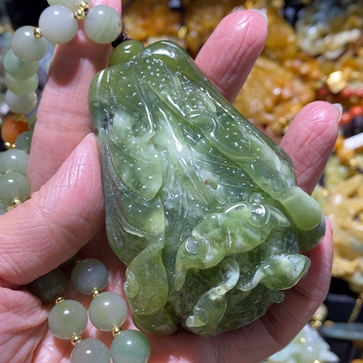 岫玉岫玉吊坠未镶嵌