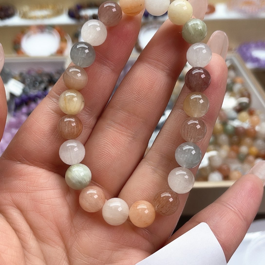 水晶天然手链未镶嵌