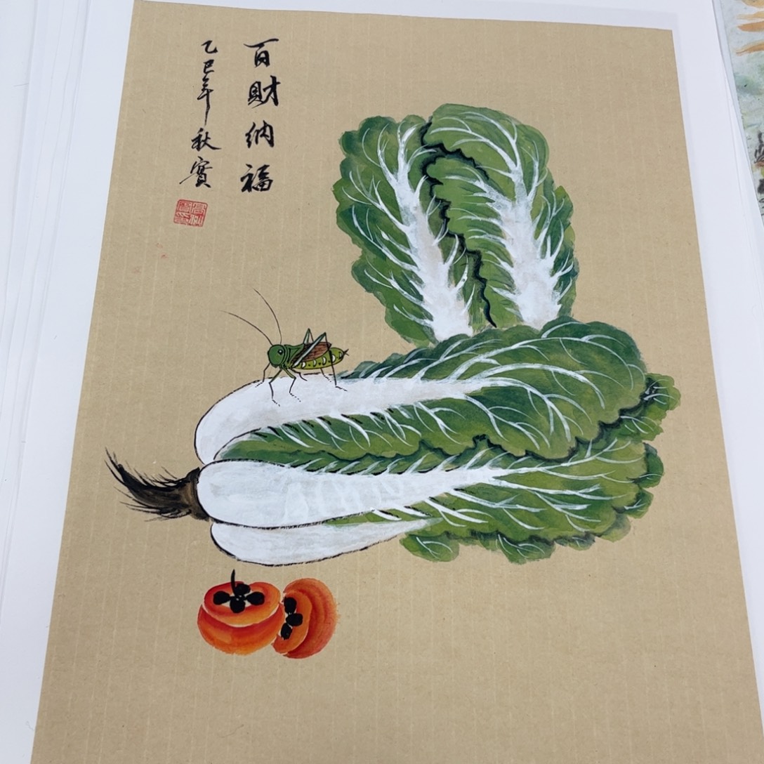 瑞***杰国画50.70花鸟作品s