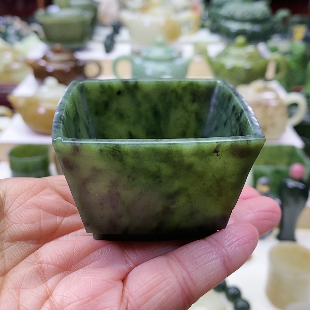 和田玉茶杯未镶嵌80ml