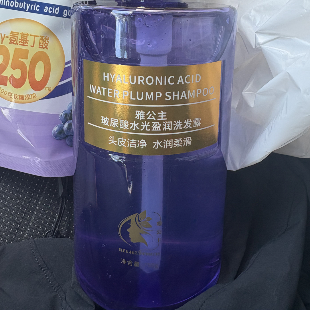 雅公主玻尿酸盈润水光洗发露