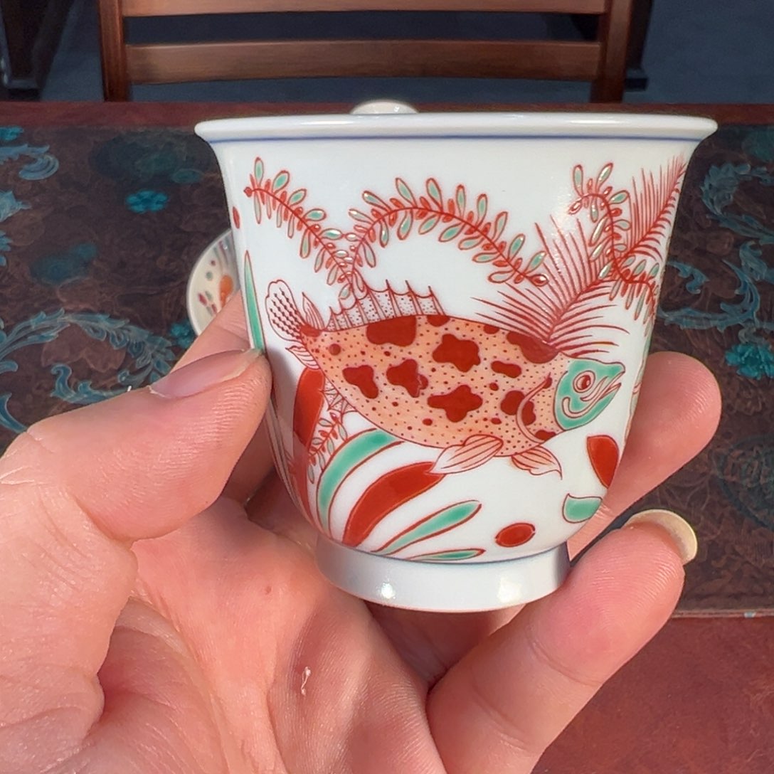 杯景德镇手绘陶瓷