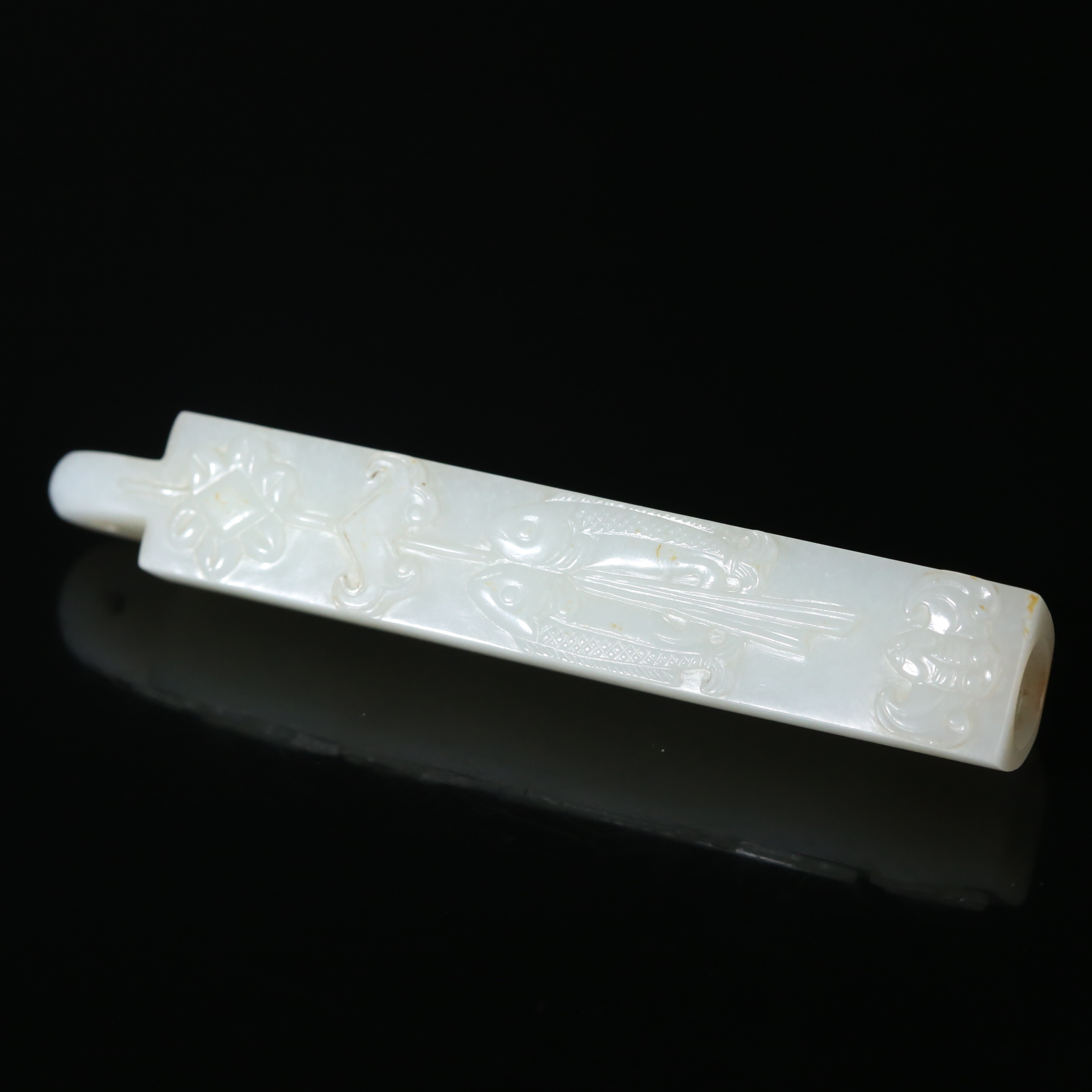 二十世纪和田玉翎管WLLF250823009