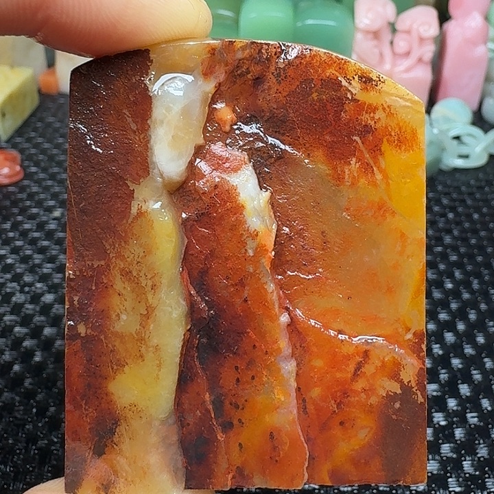 青田石真真正正章