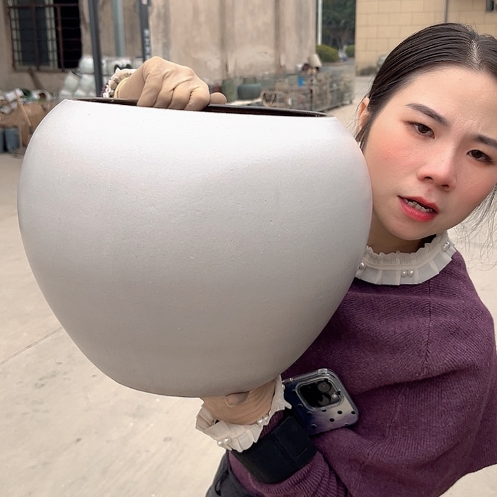 正品口24高27花盆……